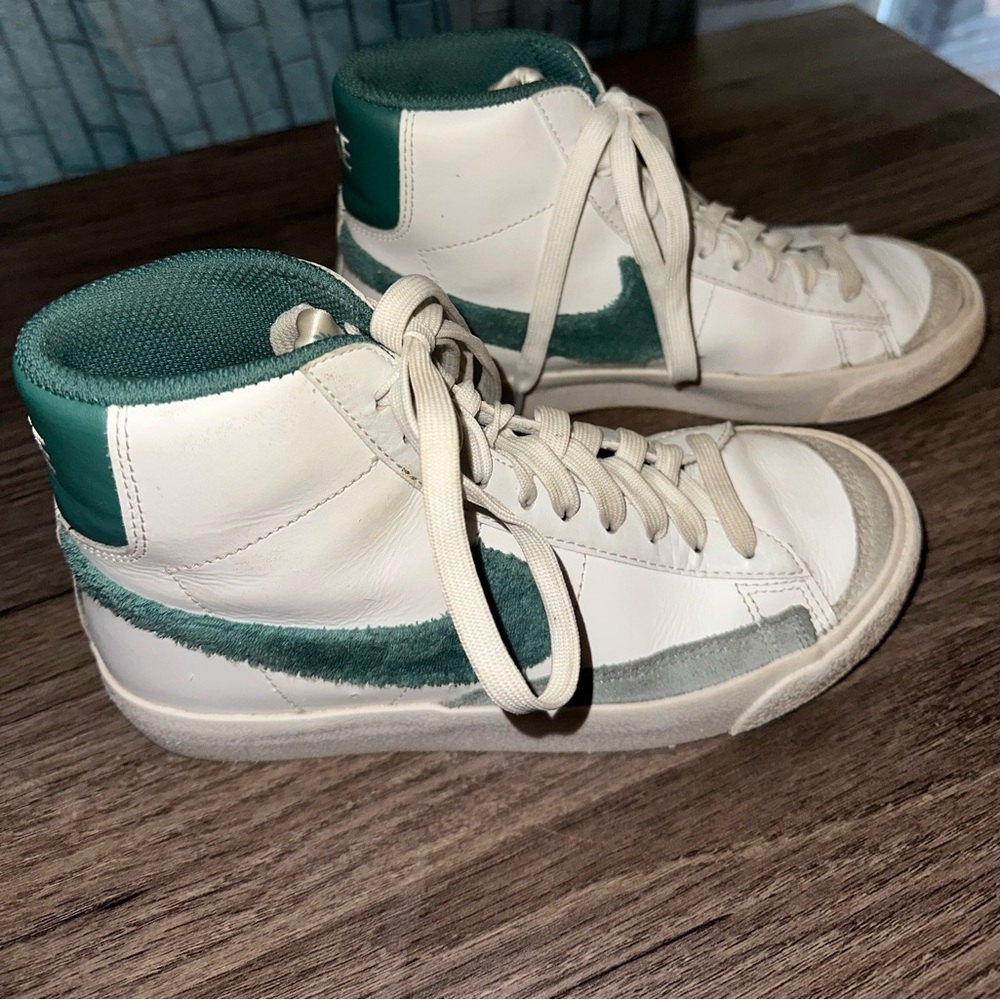 Nike Kids Sneakers White and Green
